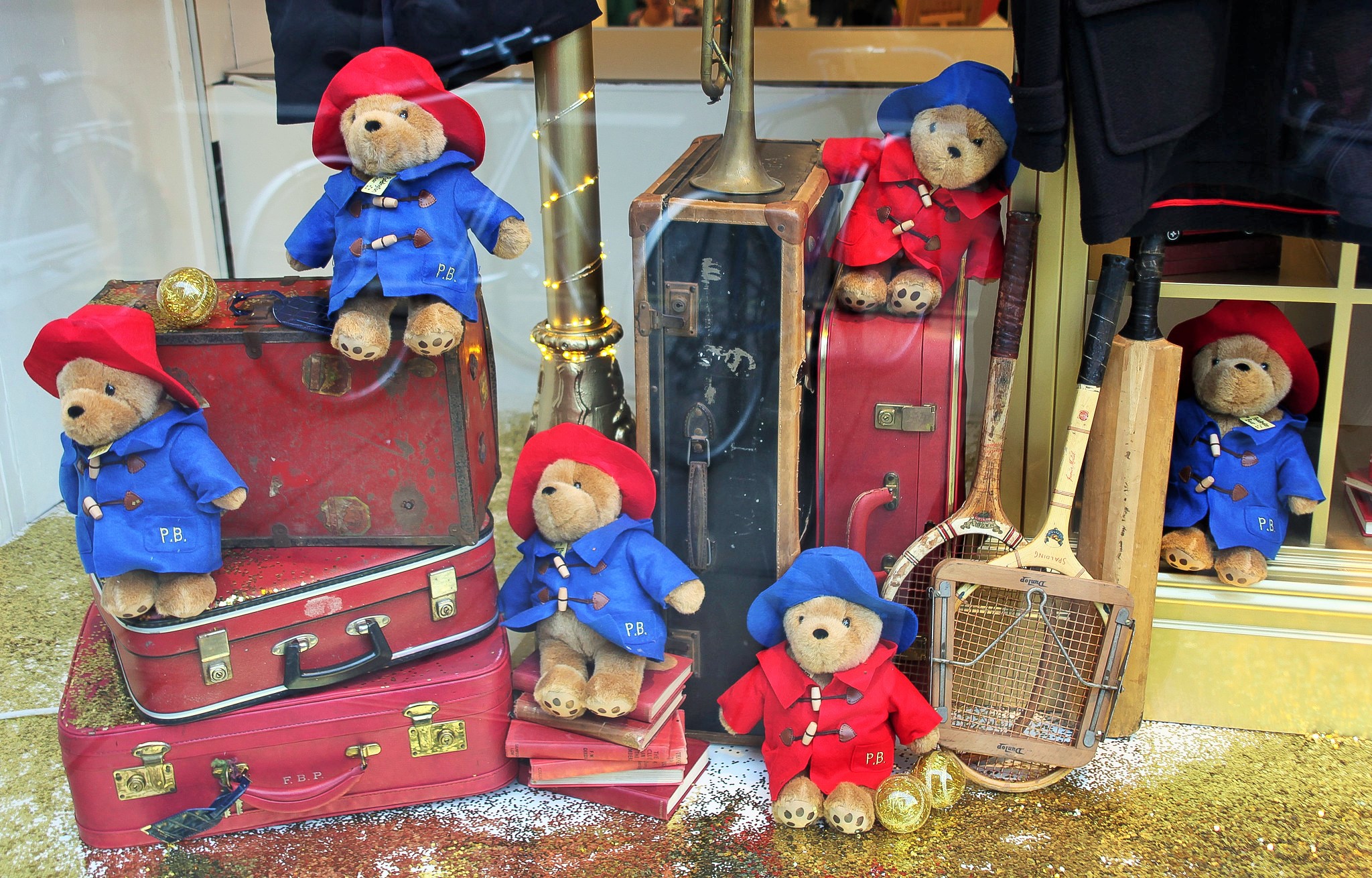 It's not Christmas sans Paddington Bear! Photo: Rick Ligthelm