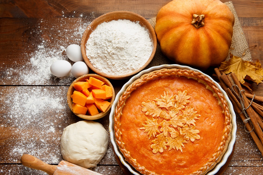 Pumpkin pie post-Pigrim style. Photo: Anatoly Repin, Adobe Stock lic. #96142056