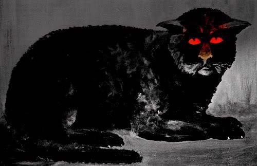 The Killakee Cat of Killakee House. Artwork: Tom McAssey, 1968